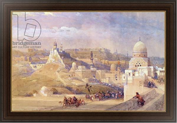 Постер The Citadel of Cairo, Residence of Mehmet Ali, 1842-49 с типом исполнения На холсте в раме в багетной раме 1.023.151