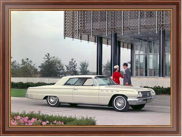 Постер Buick Electra 225 '1962 с типом исполнения На холсте в раме в багетной раме 35-M719P-83