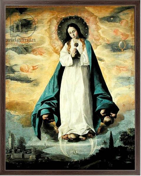 Постер The Immaculate Conception с типом исполнения На холсте в раме в багетной раме 221-02