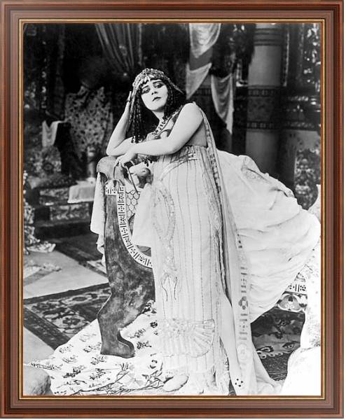 Постер Bara, Theda (Cleopatra) 5 с типом исполнения На холсте в раме в багетной раме 35-M719P-83