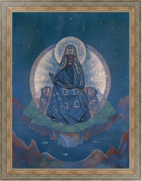 Постер Матерь Мира. с типом исполнения На холсте в раме в багетной раме 484.M48.310