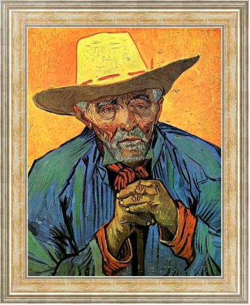 Постер Портрет Пасьянс Эскалиер с типом исполнения На холсте в раме в багетной раме NA053.0.115