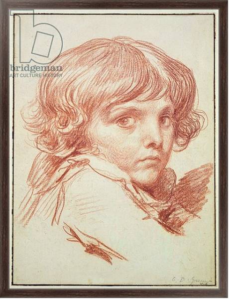 Постер Portrait of a Young Boy с типом исполнения На холсте в раме в багетной раме 221-02