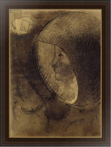 Постер Cellular Face, 1895 с типом исполнения На холсте в раме в багетной раме 1.023.151