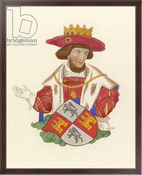 Постер King John of Portugal с типом исполнения На холсте в раме в багетной раме 221-02
