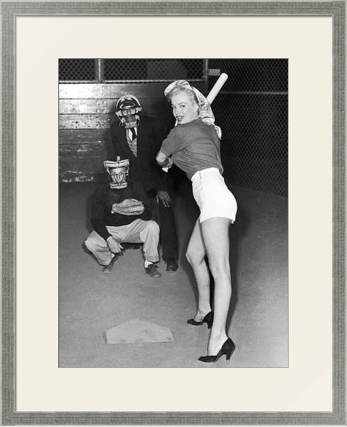 Постер Monroe, Marilyn 90 с типом исполнения Под стеклом в багетной раме 1727.2510