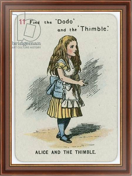 Постер Alice and the Thimble с типом исполнения На холсте в раме в багетной раме 35-M719P-83