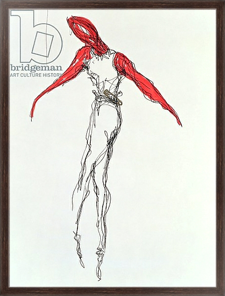 Постер The Dancer, 1997 с типом исполнения На холсте в раме в багетной раме 221-02
