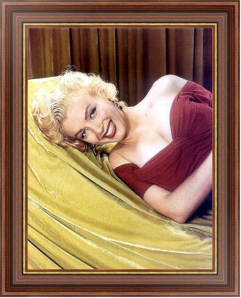 Постер Monroe, Marilyn 100 с типом исполнения На холсте в раме в багетной раме 35-M719P-83