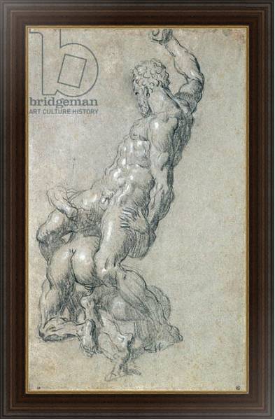 Постер Samson Killing the Philistines с типом исполнения На холсте в раме в багетной раме 1.023.151