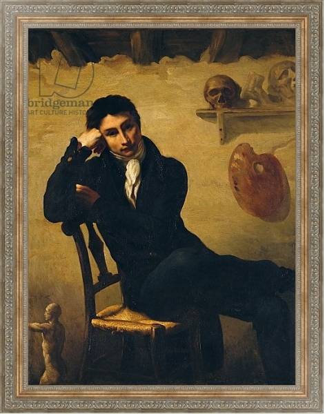 Постер Portrait of an Artist in his Studio с типом исполнения На холсте в раме в багетной раме 484.M48.310