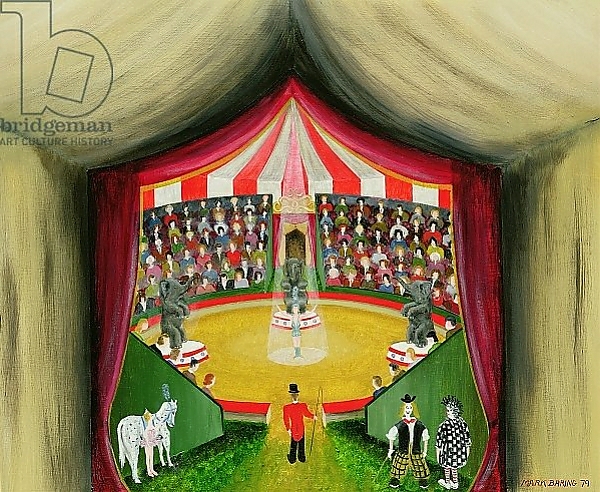 Постер The Circus, 1979 с типом исполнения На холсте без рамы