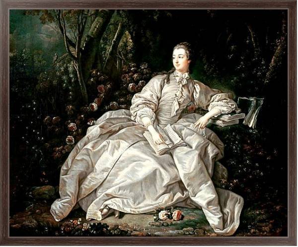 Постер Madame de Pompadour с типом исполнения На холсте в раме в багетной раме 221-02