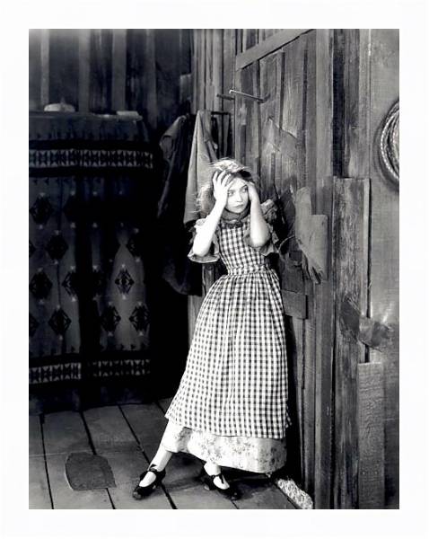 Постер Gish, Lillian (Wind, The) с типом исполнения На холсте в раме в багетной раме 221-03