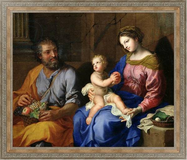 Постер The Holy Family 3 с типом исполнения На холсте в раме в багетной раме 484.M48.310