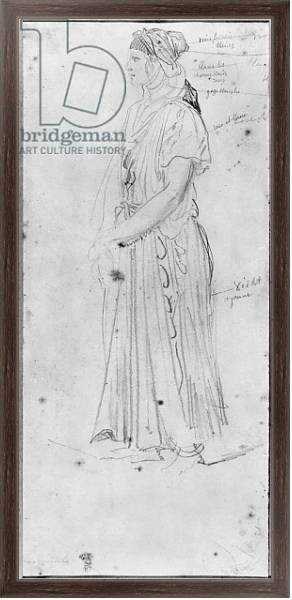 Постер Moorish woman 2 с типом исполнения На холсте в раме в багетной раме 221-02