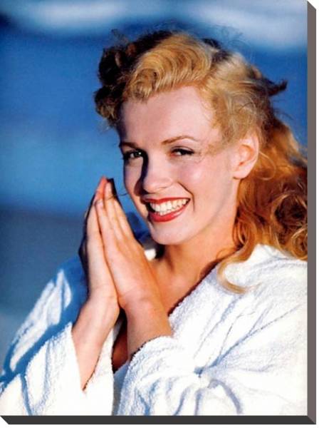Постер Monroe, Marilyn 39 с типом исполнения На холсте без рамы