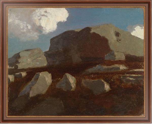Постер Landscape at Daybreak с типом исполнения На холсте в раме в багетной раме 35-M719P-83