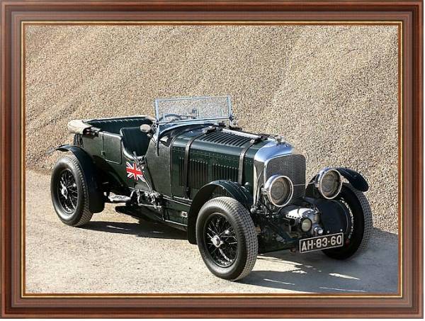 Постер Bentley 4 1 2 Litre Vanden Plas Open Tourer '1929–30 с типом исполнения На холсте в раме в багетной раме 35-M719P-83