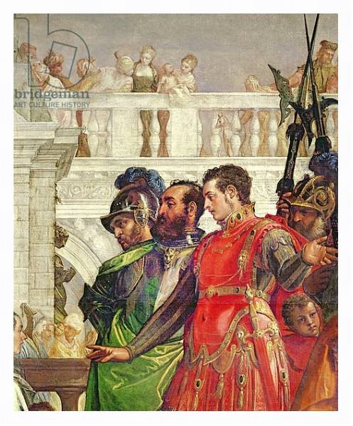 Постер Family of Darius before Alexander the Great 2 с типом исполнения На холсте в раме в багетной раме 221-03