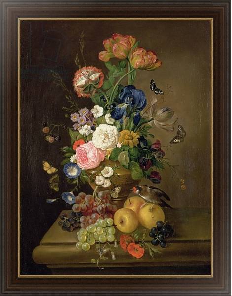Постер Vase of Flowers 2 1 с типом исполнения На холсте в раме в багетной раме 1.023.151