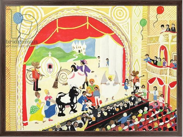 Постер Pantomime с типом исполнения На холсте в раме в багетной раме 221-02