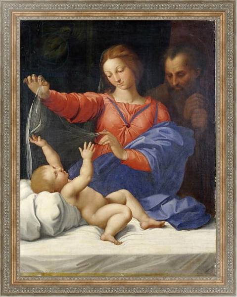 Постер Madonna di Loreto с типом исполнения На холсте в раме в багетной раме 484.M48.310
