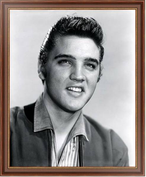 Постер Presley, Elvis 8 с типом исполнения На холсте в раме в багетной раме 35-M719P-83