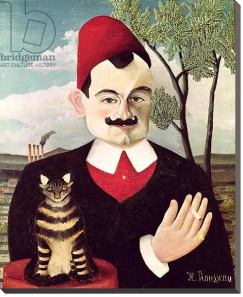 Постер Portrait of Pierre Loti c.1891 с типом исполнения На холсте без рамы