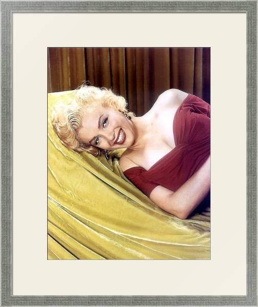 Постер Monroe, Marilyn 100 с типом исполнения Под стеклом в багетной раме 1727.2510