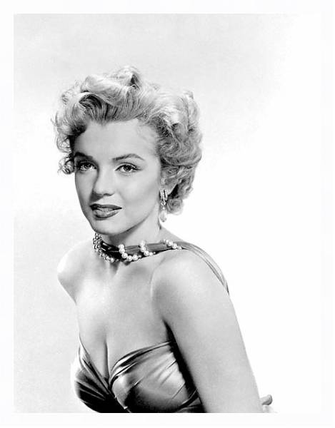 Постер Monroe, Marilyn 6 с типом исполнения На холсте в раме в багетной раме 221-03