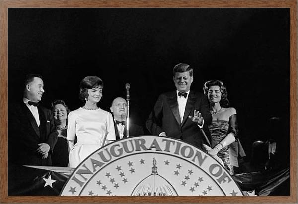 Постер Американские лидеры 2 с типом исполнения На холсте в раме в багетной раме 1727.4310