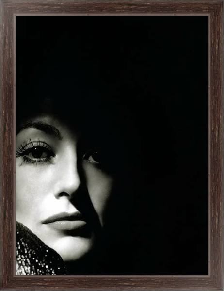 Постер Crawford, Joan 30 с типом исполнения На холсте в раме в багетной раме 221-02