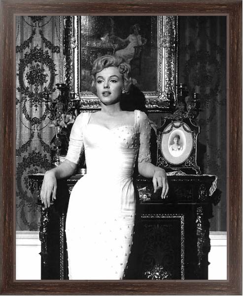 Постер Monroe, Marilyn (Prince And The Showgirl, The) с типом исполнения На холсте в раме в багетной раме 221-02