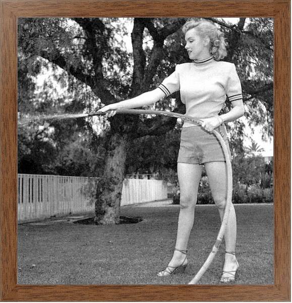 Постер Monroe, Marilyn 94 с типом исполнения На холсте в раме в багетной раме 1727.4310