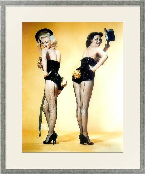 Постер Monroe, Marilyn (Gentlemen Prefer Blondes) с типом исполнения Под стеклом в багетной раме 1727.2510