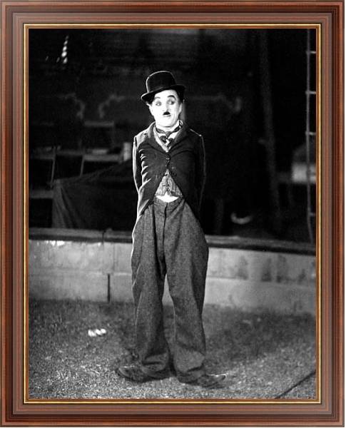Постер Chaplin, Charlie (Circus, The) с типом исполнения На холсте в раме в багетной раме 35-M719P-83