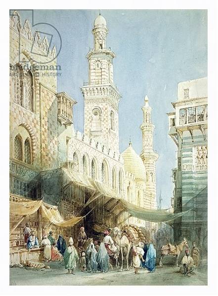 Постер The Sharia El Gohargiyeh, Cairo с типом исполнения На холсте в раме в багетной раме 221-03