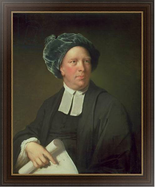 Постер Rev. John Pickering, c.1777-80 с типом исполнения На холсте в раме в багетной раме 1.023.151