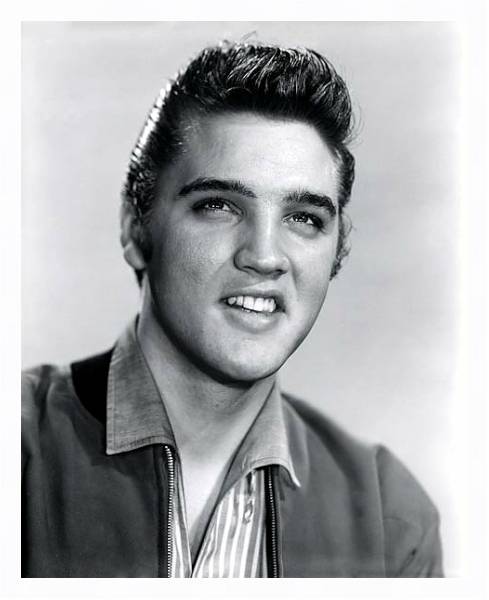 Постер Presley, Elvis 8 с типом исполнения На холсте в раме в багетной раме 221-03