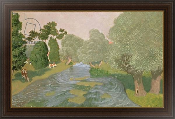 Постер Normandy Landscape, 1903 с типом исполнения На холсте в раме в багетной раме 1.023.151