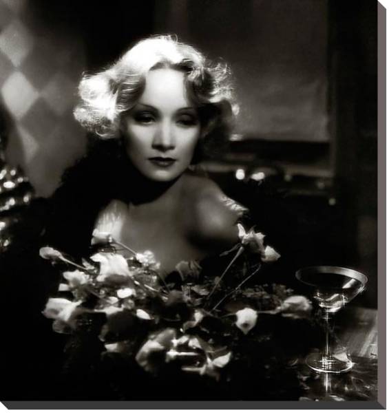 Постер Dietrich, Marlene (Shanghai Express) 5 с типом исполнения На холсте без рамы