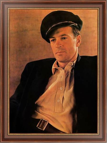 Постер Cooper, Gary (Souls At Sea) с типом исполнения На холсте в раме в багетной раме 35-M719P-83