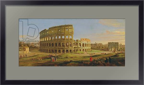 Постер The Colosseum с типом исполнения Под стеклом в багетной раме 221-01
