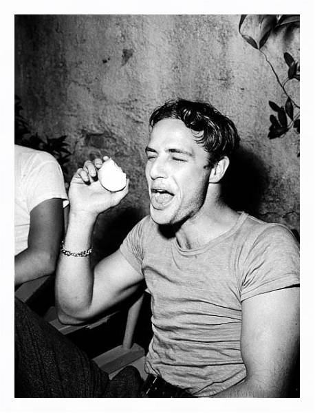 Постер Brando, Marlon (A Streetcar Named Desire) 5 с типом исполнения На холсте в раме в багетной раме 221-03