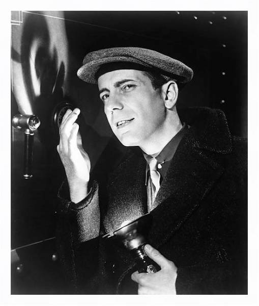 Постер Bogart, Humphrey (Amazing Dr. Clitterhouse, The) с типом исполнения На холсте в раме в багетной раме 221-03