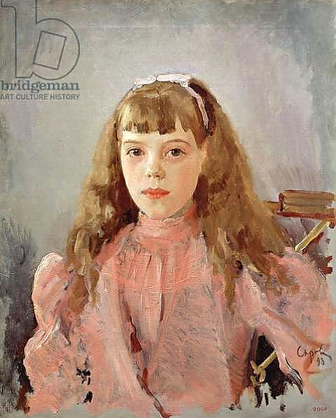 Постер Portrait of Grand Duchess Olga Alexandrovna 1893 1 с типом исполнения На холсте без рамы