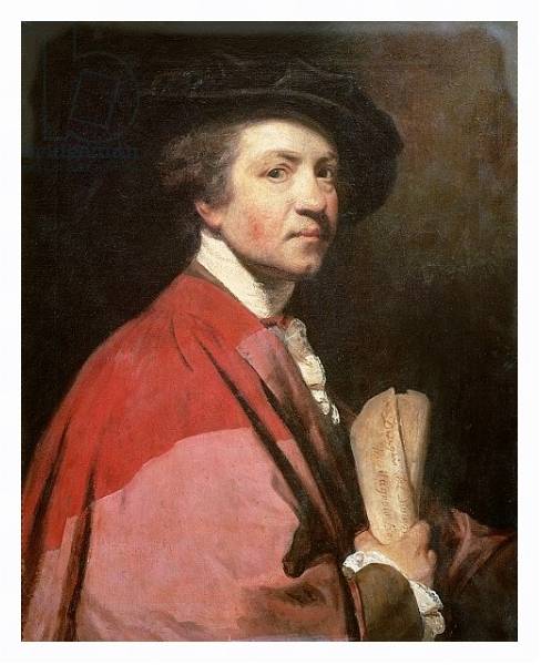 Постер Self Portrait, 1775 2 с типом исполнения На холсте в раме в багетной раме 221-03