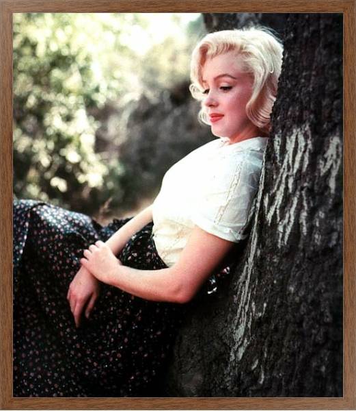 Постер Monroe, Marilyn 104 с типом исполнения На холсте в раме в багетной раме 1727.4310