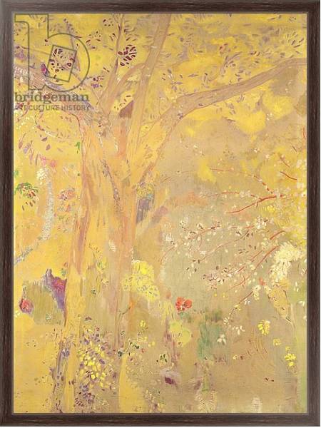 Постер Yellow Tree, 1900-01 с типом исполнения На холсте в раме в багетной раме 221-02